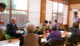 舘サロンのミニ敬老会 舘サロンのミニ敬老会